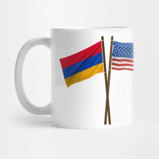 American Armenian Flag Mug